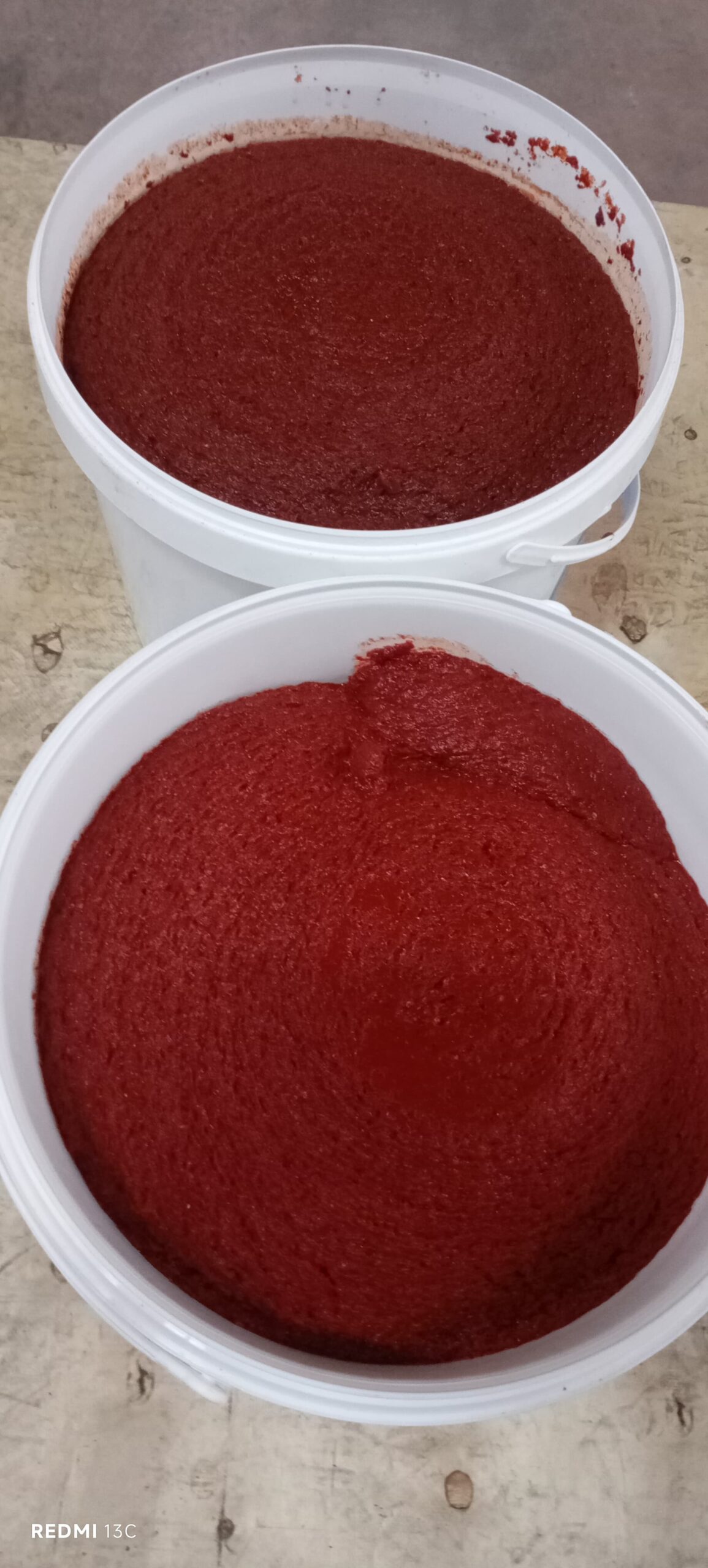 domates ve biber salçası tomato and pepper paste
